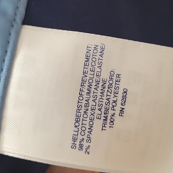 Lands' End hooded drawstring cinch waist jacket - Picture 3 of 6